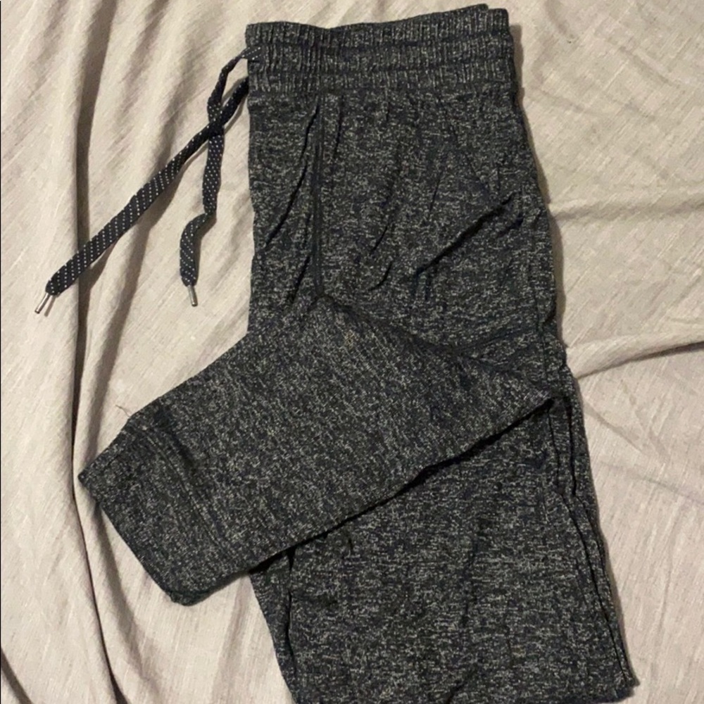 black sweatpants (thinner than normal sweats)
